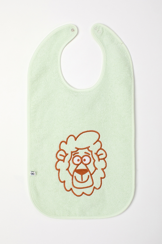 Havlu Bebek Önlüğü-Bım - 706-Mint Yeşili