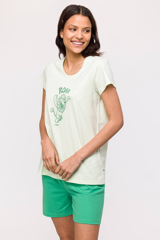 Kadın Pijama-Wpf - 706-Mint Yeşili