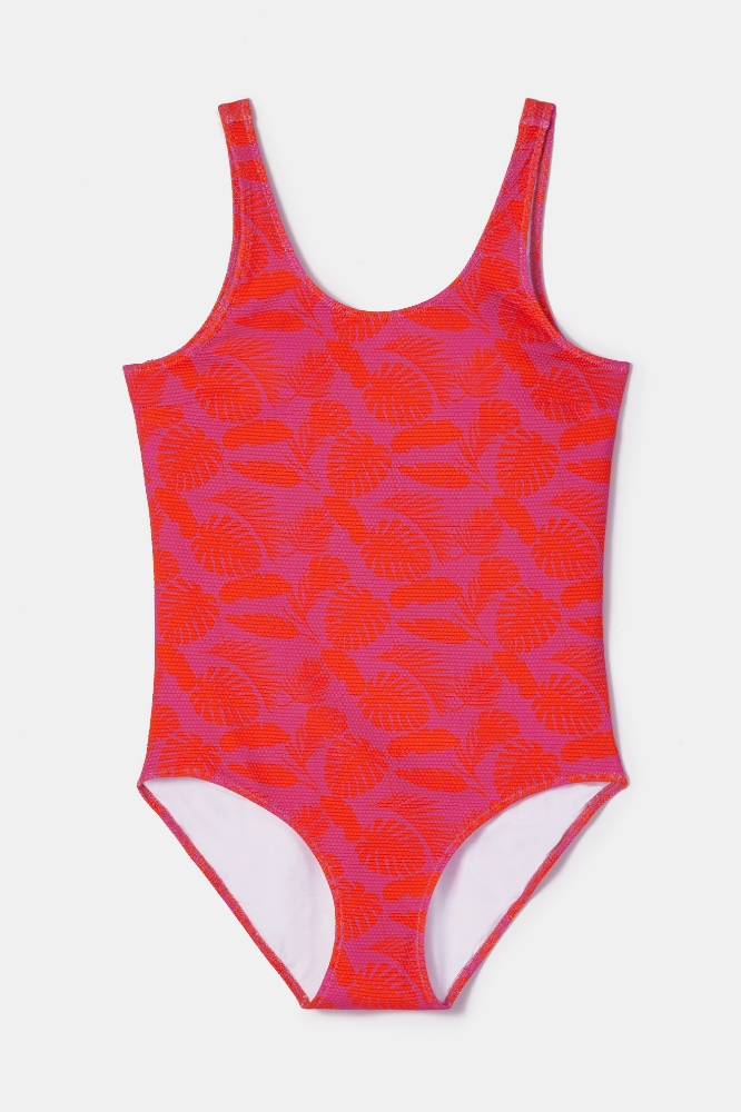 Kadın Bikini-Yaa - 961-Yaprak Baskılı Pembe