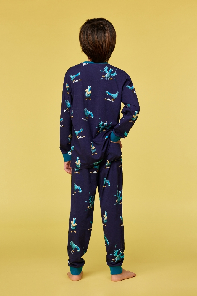 2-8 Yaş Erkek Pijama-Plc - 930 Z Aop Pgeon Boys