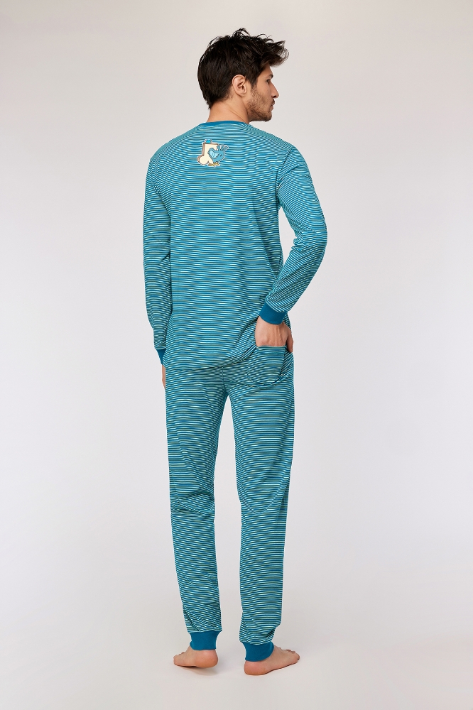 Pijama Takımı-Plc - 928 Z Strıpe Pıgeon Boys