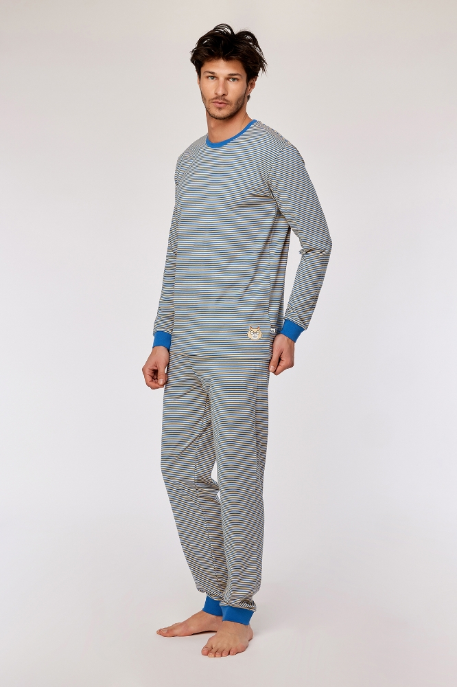 Pijama Takımı-Plc - 925 Z Strıpe Cat Boys