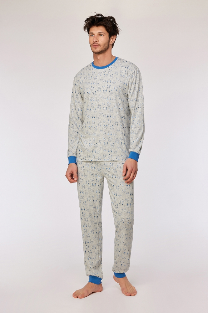 Pijama Takımı-Plc - 922 Z Aop Cat Boys