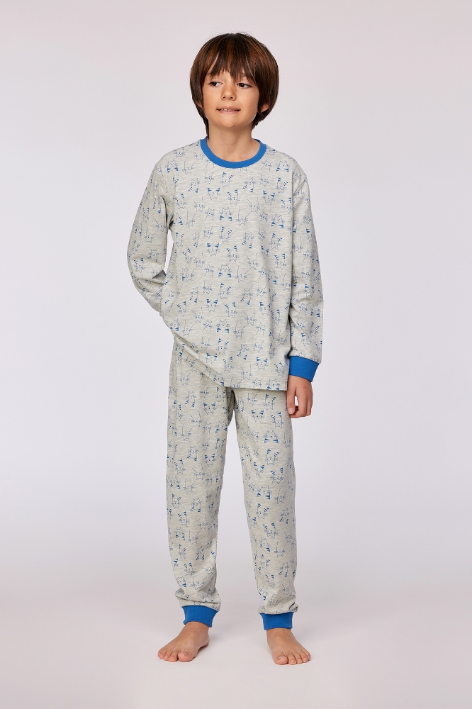 2-8 Yaş Erkek Pijama-Plc - 922 Z Aop Cat Boys