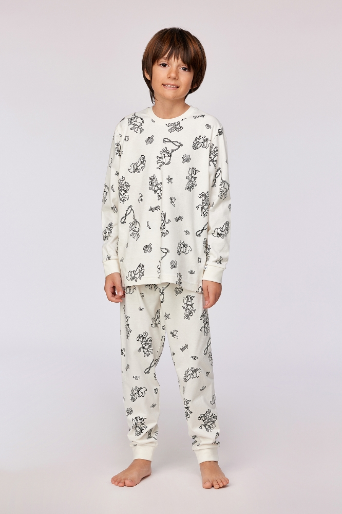 10-16 Yaş Erkek Pijama-Cpc - 973-pony Color Me Aop