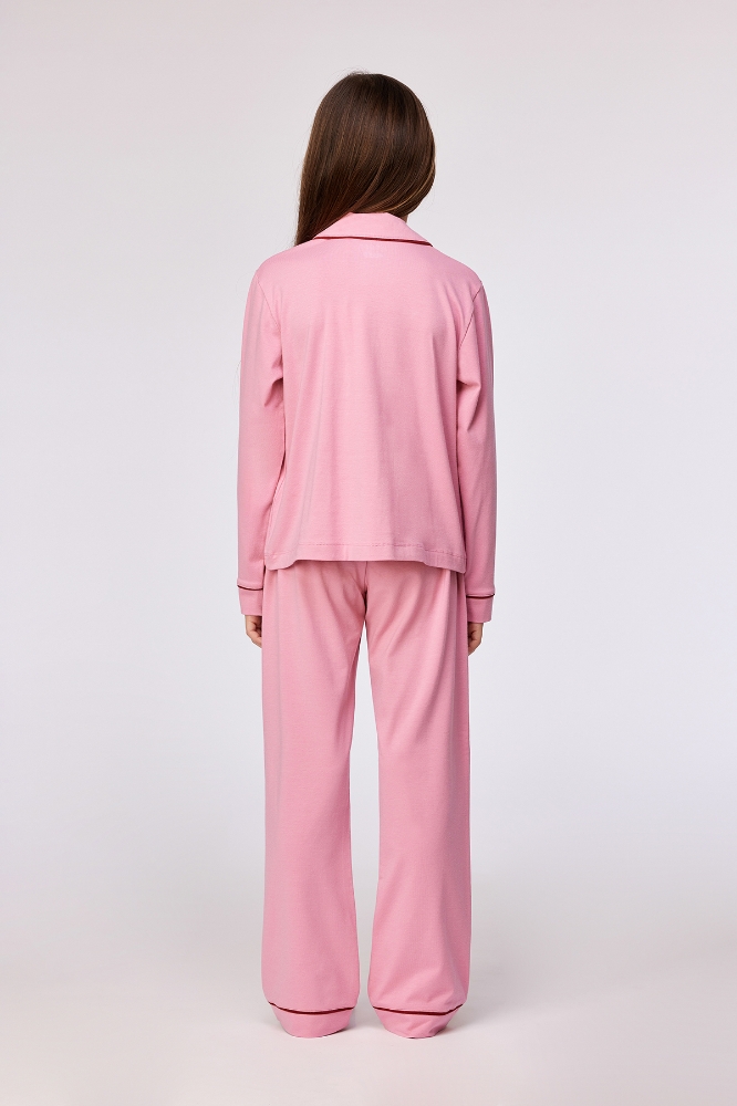 10-16 Yaş Kız Pijama-Ypd - 404 Wıld Rose