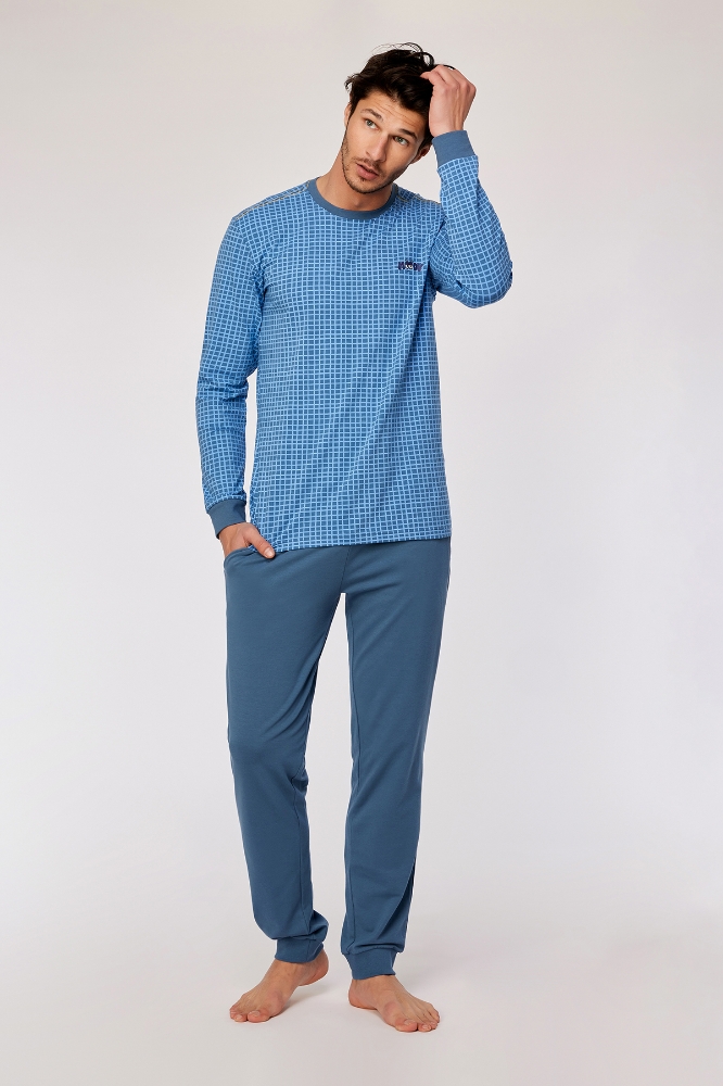 Erkek Pijama-Qtr - 926 Z Aop Cat Studıo Boys