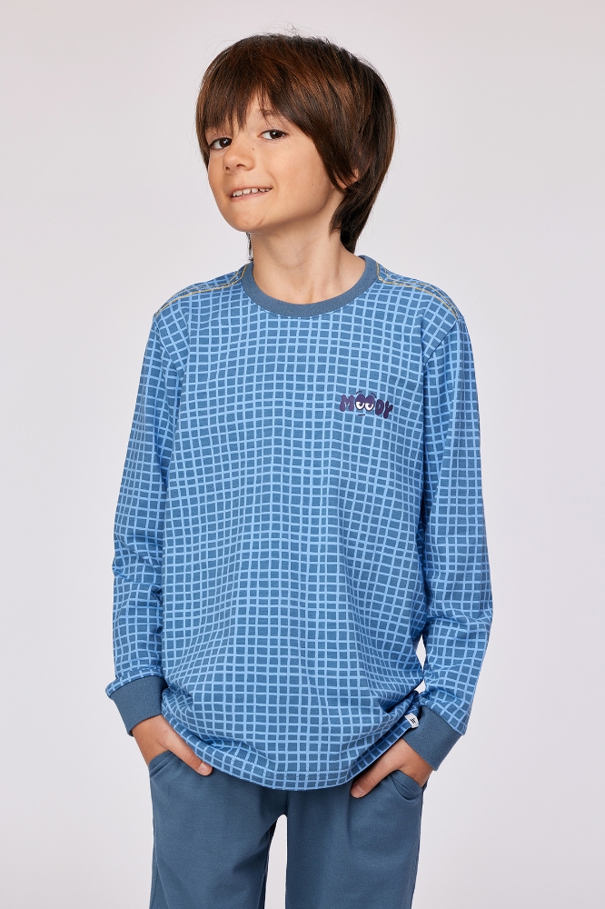 2-8 Yaş Erkek Pijama-Qtr - 926 Z Aop Cat Studıo Boys