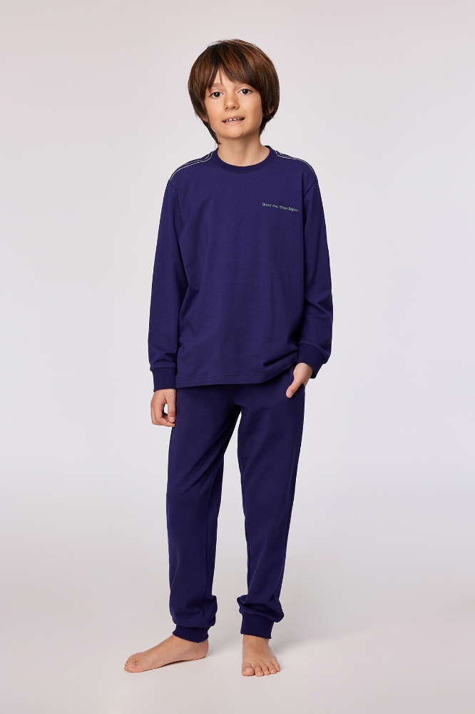 10-16 Yaş Erkek Pijama-Qtr - 897 Rhodonıte