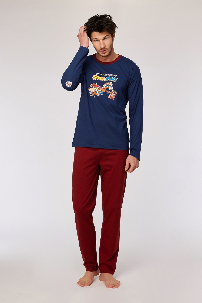 Pijama Takımı-Plu - 893 Naval Academy