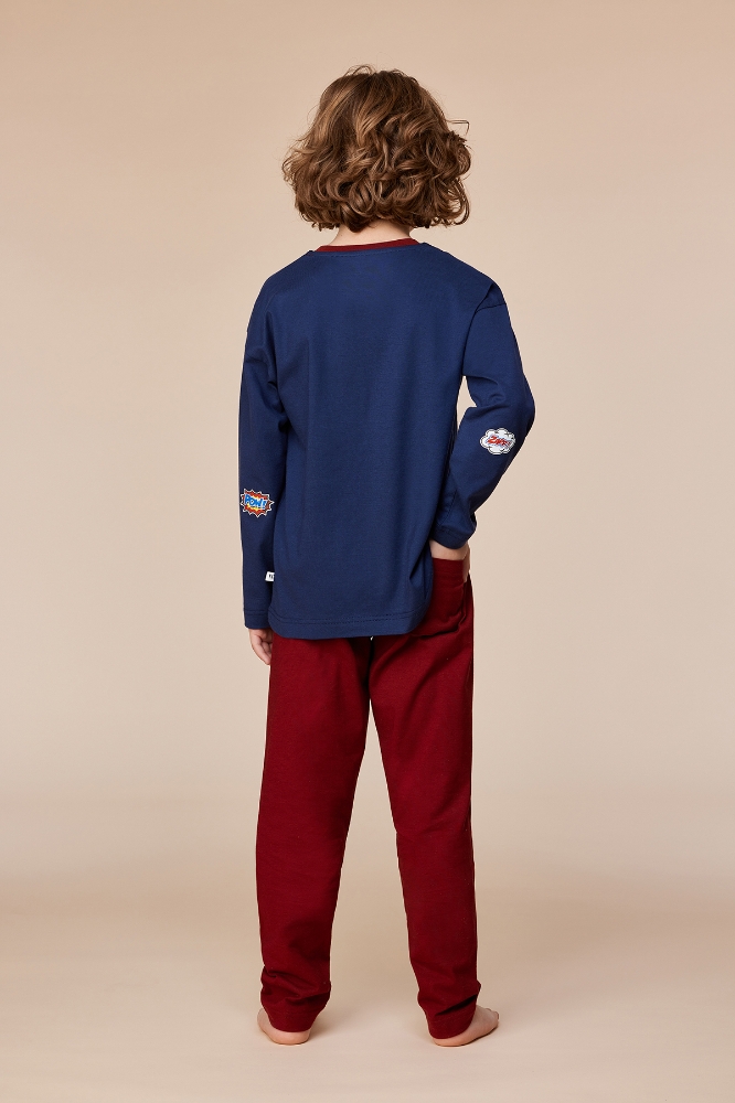 2-8 Yaş Erkek Pijama-Plu - 893 Naval Academy