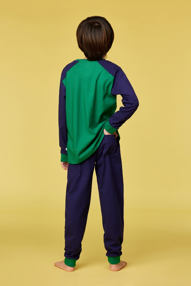 2-8 Yaş Erkek Pijama-Plk - 792 Verdant Green