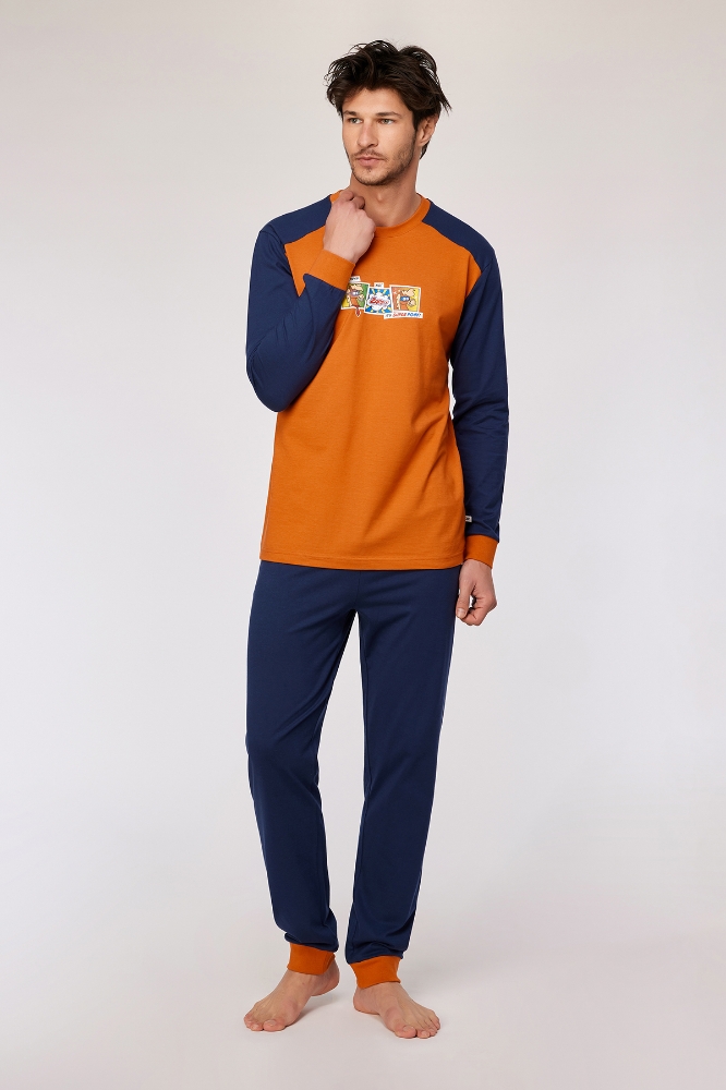 Pijama Takımı-Plk - 524 Rust