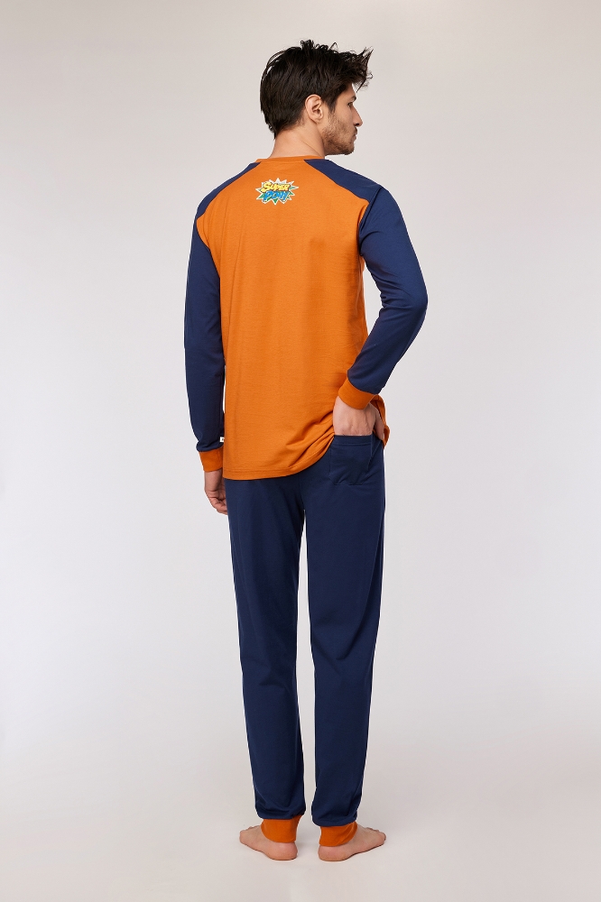 Pijama Takımı-Plk - 524 Rust