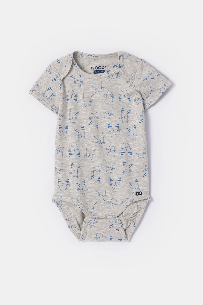 Bebek Body-Res - 922 Z Aop Cat Boys