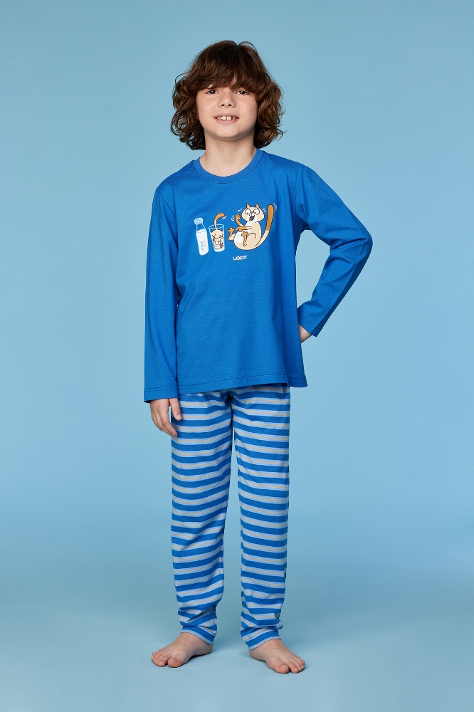 10-16 Yaş Erkek Pijama-Pls - 879 Delft