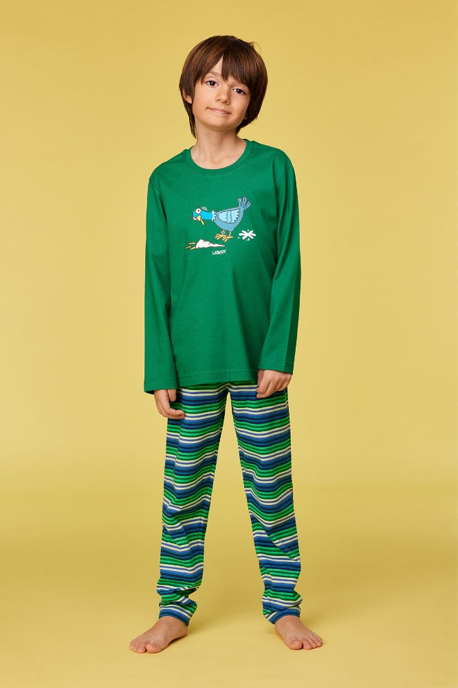 2-8 Yaş Erkek Pijama-Pls - 792 Verdant Green