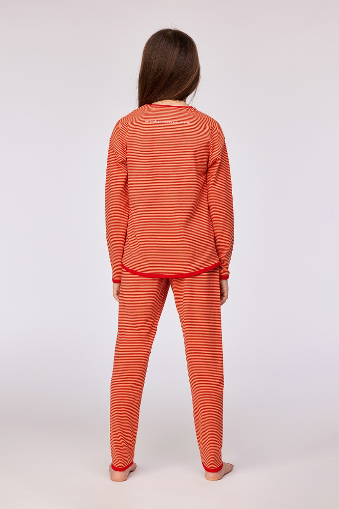 10-16 Yaş Kız Pijama-Pzg - 935 Z Strıpe Pony Gırls