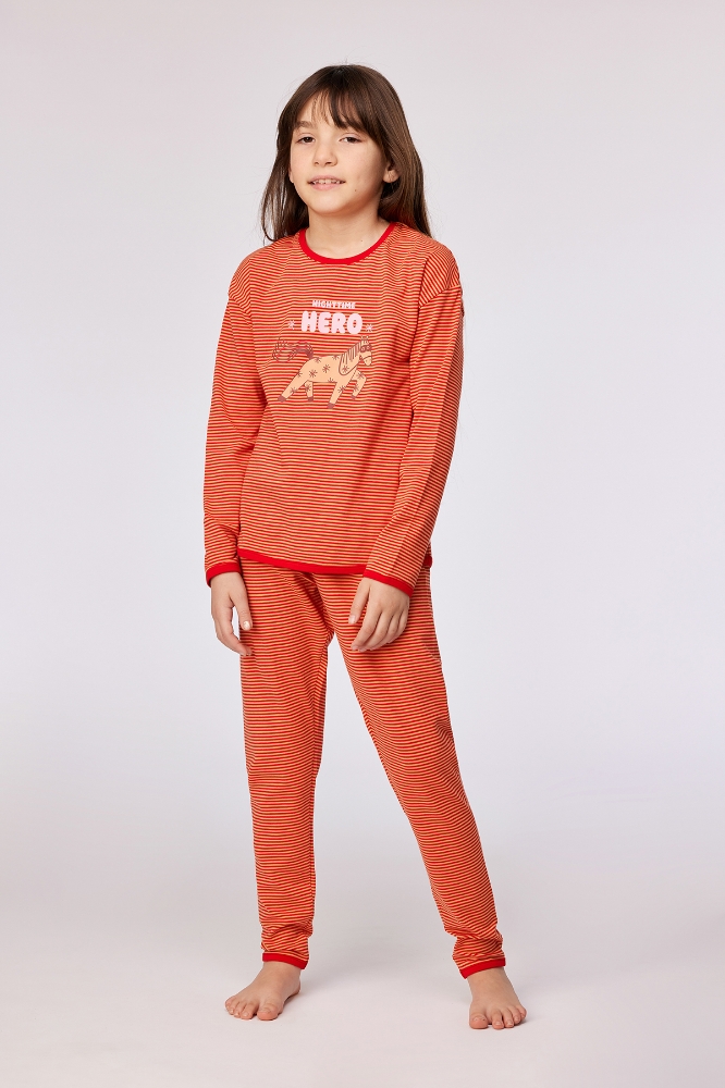 10-16 Yaş Kız Pijama-Pzg - 935 Z Strıpe Pony Gırls