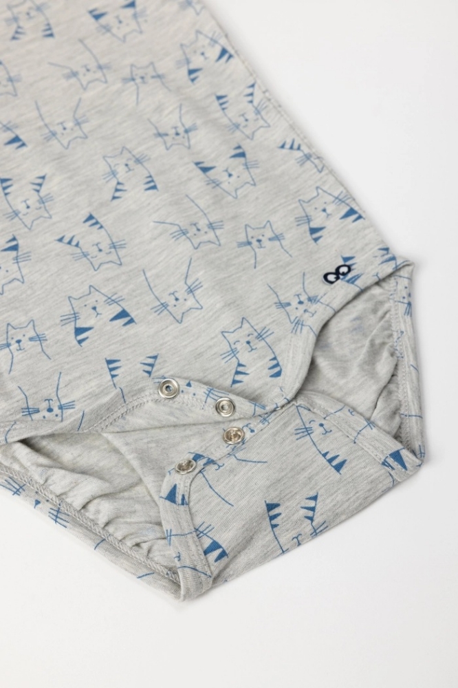 Bebek Body-Rel - 922 Z Aop Cat Boys