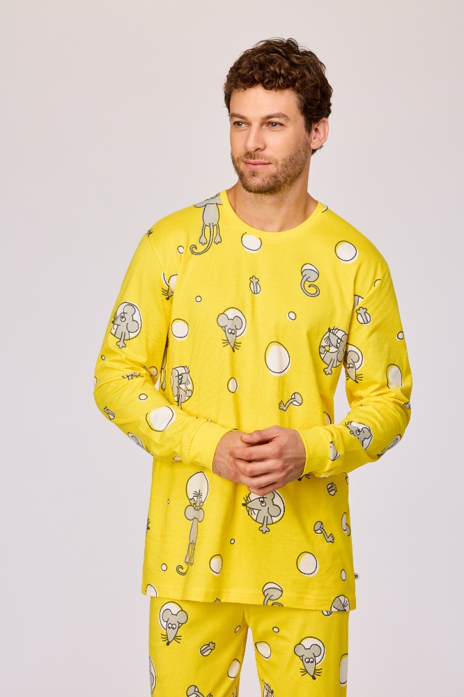 Erkek Pijama-Dca - 998 Desıgn Contest Aop