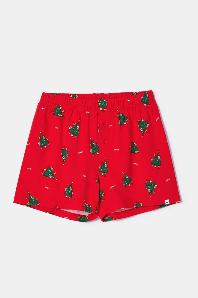 Boxer-Cle - 995 Cat Chrıstmas Z Aop