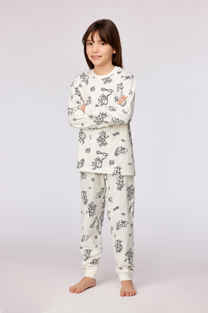 10-16 Yaş Boyanabilir Pijama-Cpc - 973-pony Color Me Aop